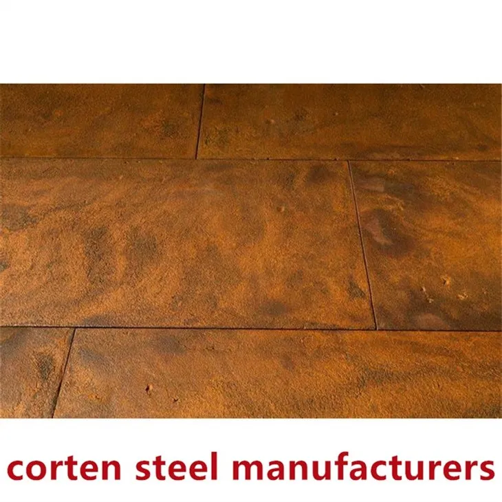 Corten Steel EN10025-5 S355J2W+N Plates