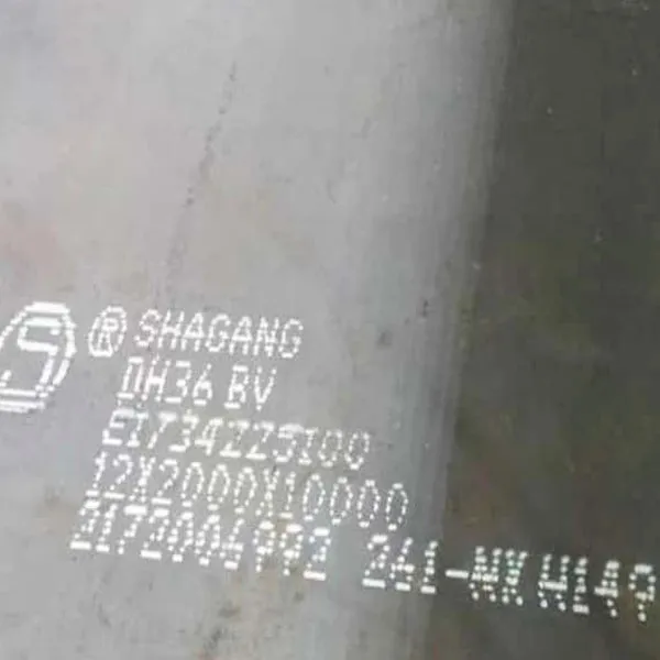 DH36 Kub Rolled Shrbuilding Steel